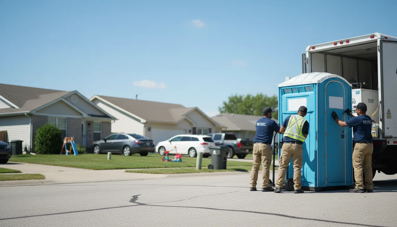 Standard Porta Potty Rentals in De Soto, MO near me